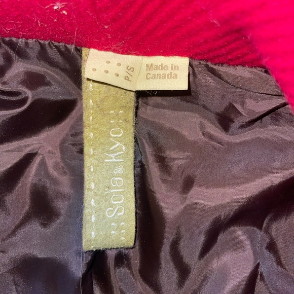 Soia & Kyo Red Belted Blazer - Picture 5 of 7